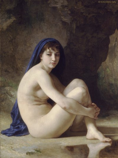 Seated Nude by William Adolphe Bouguereau